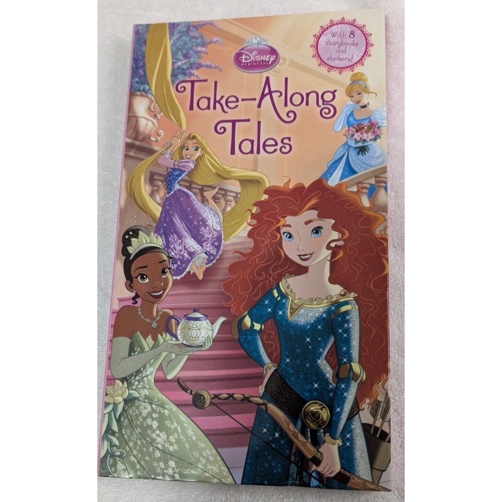 Disney Princess Books-Take-Along Tales : With 8 Storybooks